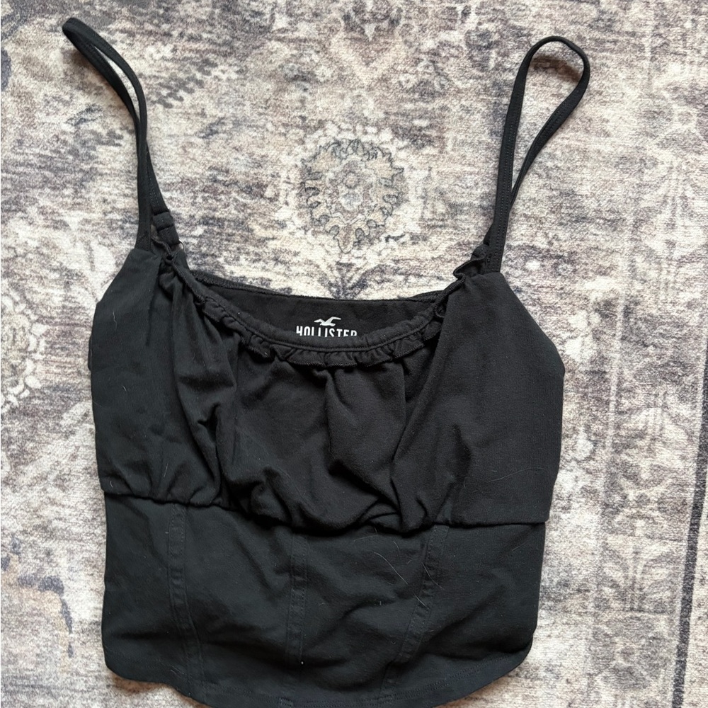 Black Hollister tank top